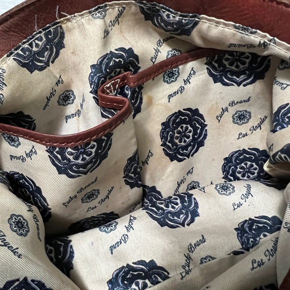 Lucky Brand Rich Brown Leather Bag - Picture 10 of 10